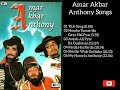 Amar Akbar Anthony 1977 All Songs Jukebox Vinod Khanna Amitabh Bachchan Rishi Kapoor