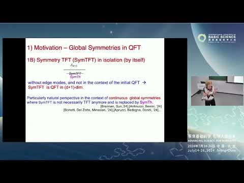 Mirjam Cvetic: Higher Symmetries in Quantum FIeld Theory from String Theory... #ICBS2024