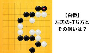 【9路】白番｜左辺の打ち方とその狙いは？｜囲碁クエスト実況｜対小目