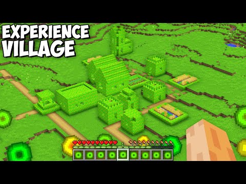 I found this Secret EXPERIENCE XP VILLAGE In My Minecraft World !!! New Generation Update !!!
