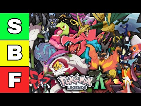 I RATE ALL MEGA EVOLUTIONS from Pokémon Legends Z-A