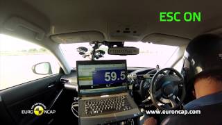 YEN LEXUS IS300 EURONCAP GVENLK ESC TEST VDEOSU