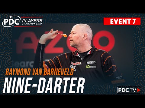 BARNEY STRIKES PERFECTION! Raymond van Barneveld v Adam Hunt | 2022 Players Championship Event 7
