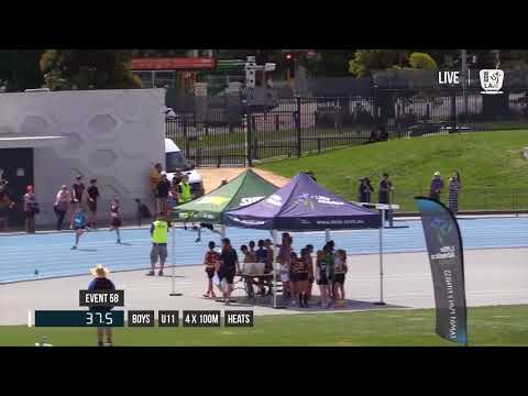 BOYS U11 4X100M HEAT 2 - 2017 SUBWAY STATE RELAY CHAMPIONSHIPS // LAVicTV