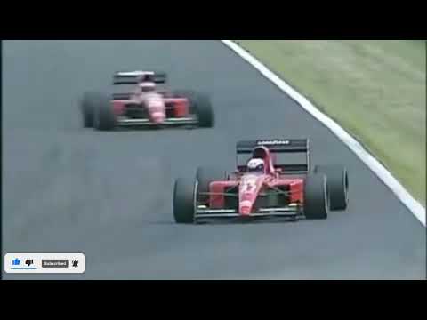 F1 Classic Sounds Alain Prost Ferrari V12 laps in qualifying - France 1991