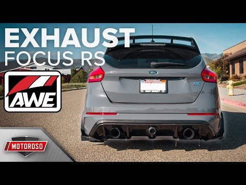 The Focus RS Gets ROWDY | AWE Touring Exhaust + Stainless Works Downpipe
