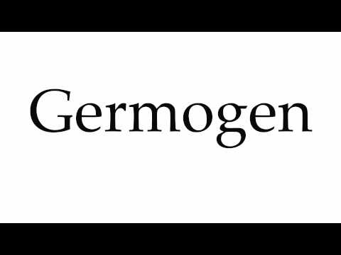 How to Pronounce Germogen