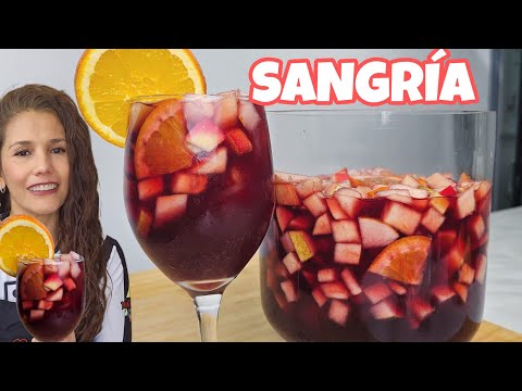 Cómo hacer SANGRÍA CASERA fácil y deliciosa