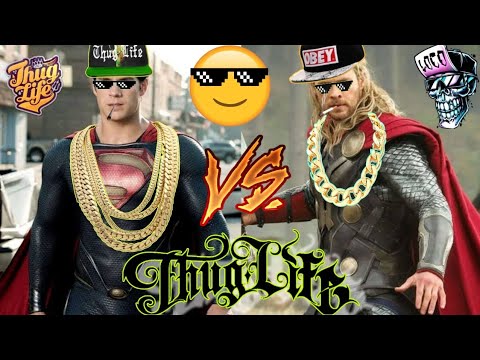 Superman Vs Thor Thug Life Hindi | Super Thug Life | Thor Thug Life | YTTRENDS