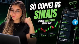 😱 COPIAR SINAIS DE OPÇÕES BINÁRIAS FUNCIONA? TESTEI NA PRÁTICA E MOSTREI TUDO SEM CORTE !