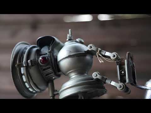 Fahrradkarbidlampe Riemann Phänomen Alter, Aussehen, Funktionsweise und Reinigung