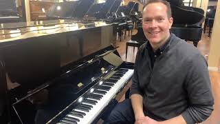Video thumbnail for Yamaha U1 Best Selling Piano of all Time! by Brigham Larson Pianos