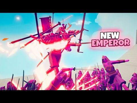 NEW EMPEROR vs EVERY FACTION | TABS Totally Accurate Battle Simulator