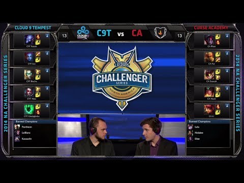 Curse Academy vs Cloud 9 Tempest | Game 2 SemiFinals of NA Challenger Series #2 | CA vs C9T G2