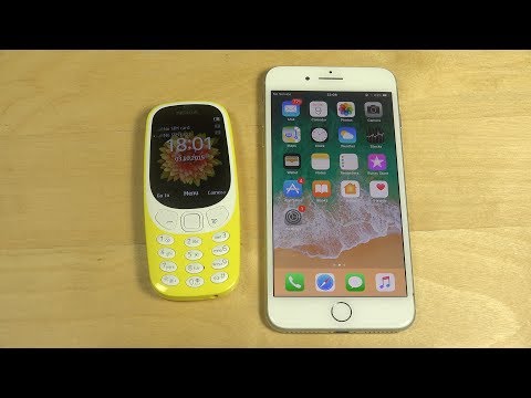 Nokia 3310 2017 vs. iPhone 7 Plus iOS 11 - Which Is Faster?