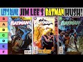 LET S RANK Jim Lee S BATMAN Hush Storyline Best Worst Covers Ranking Comic Books Top Comics