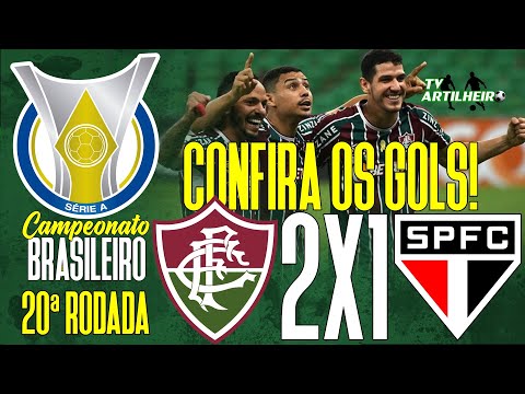 [Série A '21] 20ª Rodada | Fluminense FC 2 X 1 São Paulo FC | Confira Os Gols! | TV ARTILHEIRO