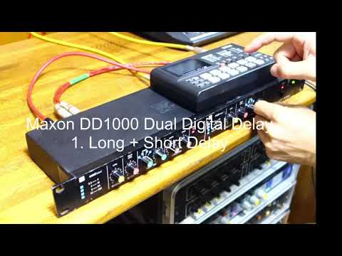 Maxon (Ibanez) DD1000 Dual Digital Delay w/ Original Box - 80's Vintage - K069 Bild 14