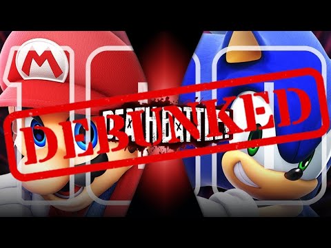 Mario VS Sonic (Death Battle) DEBUNKED