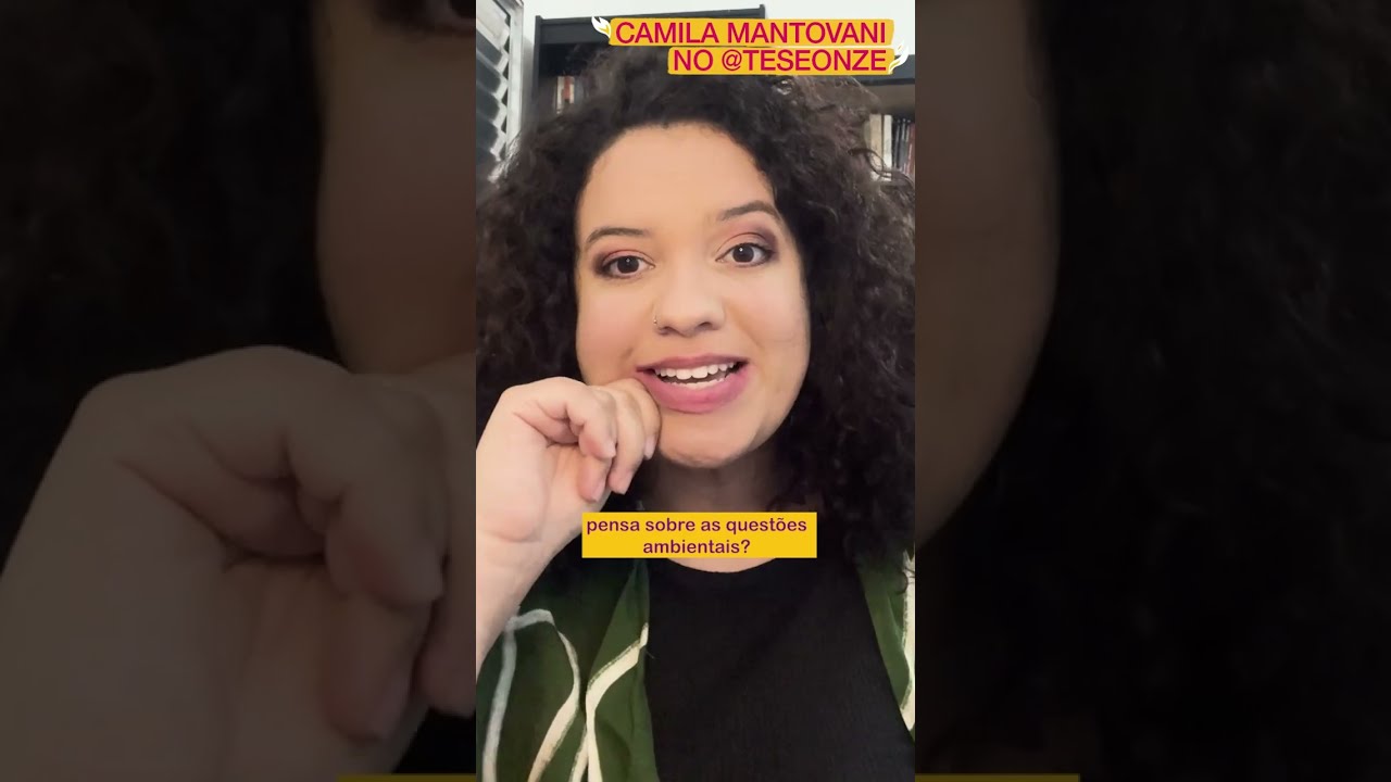 O povo evangélico e o meio ambiente - Camila Mantovani