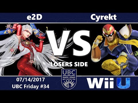 UBC Friday #34: LR2 - e2D (Bayonetta) vs Cyrekt (Captain Falcon)