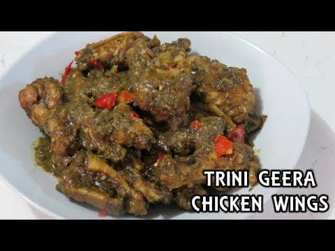 How To Make Trini Style Geera Chicken Wings | Step By Step | Trinidad