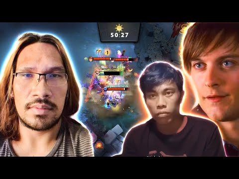 When Topson meets against Ana & Arteezy in RANKED 🔥