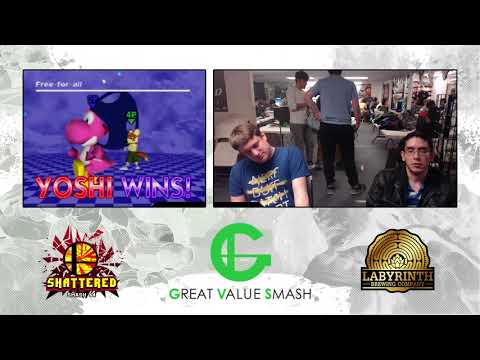 Smash 64: Fireblaster (Yoshi) V MIGHTY | Stew (Fox) - Shattered 89 Tourney