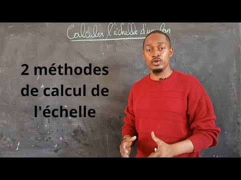 Calculer l'échelle d'un plan ou d'une carte. #MODELEOLA #education #maths #primaire