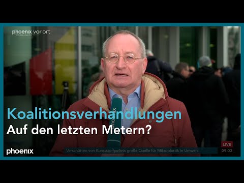 Erhard Scherfer zum Stand der Koalitionsverhandlungen am 09.04.25