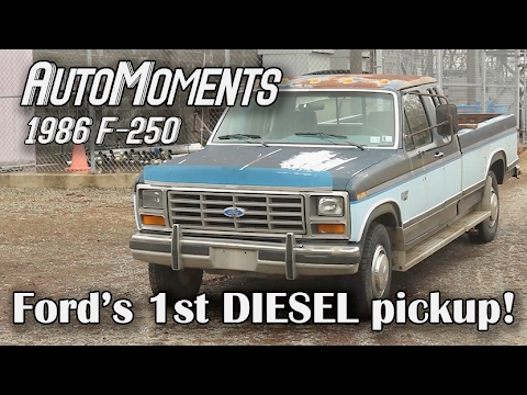 1986 Ford F-250 - History of Ford's 1st Diesel F-Series Truck | AutoMoments
