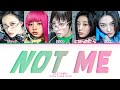 ILLIT 아일릿 NOT ME Lyrics Color Coded Lyrics HAN ROM ENG