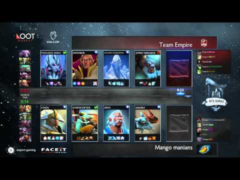 Team Empire vs Mango Manians - Game 1 - BTS Europe #2 - Llama & Gorgon