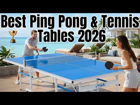 Best Ping Pong Tables for Home 2026 | Top Indoor & Outdoor Picks