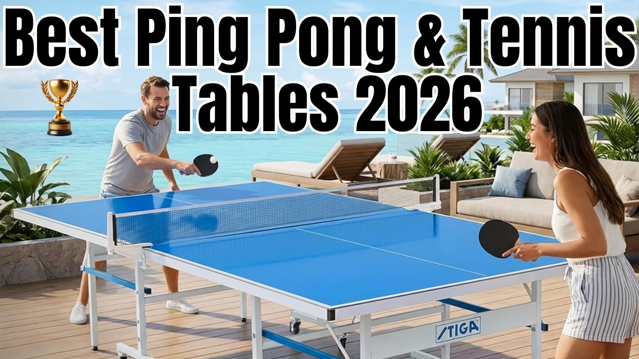 Best Ping Pong Tables for Home 2026 | Top Indoor & Outdoor Picks