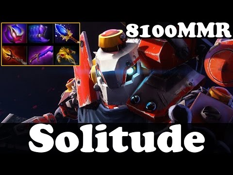 Dota 2 - Solitude 8100 MMR Plays Clockwerk - Ranked Match Gameplay