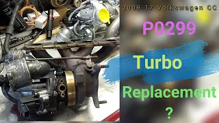 No Boost! How to replace the Turbo on your TSI engine - 2009-17 Volkswagen CC P0299 fault