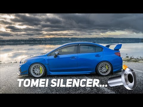 🤔 TOMEI EXHAUST SILENCER DEMO | XPEL | PF22.2 | 2015-2020 SUBARU WRX STI
