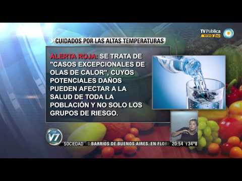 Visión 7: Alerta roja: Cuidados por las altas temperaturas