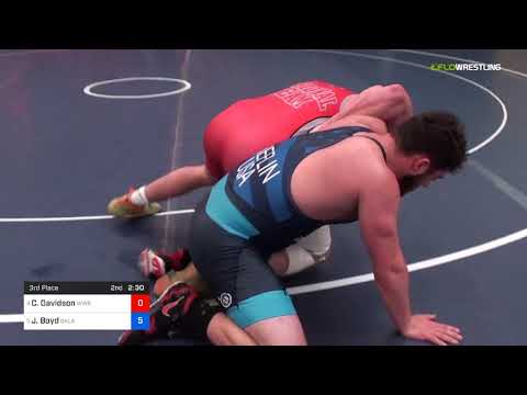 2018 FS WTT Challenge/UWW Juniors 97 3rd Place - Cale Davidson (WWRTC) Vs. Jake Boyd (Okla).mp4