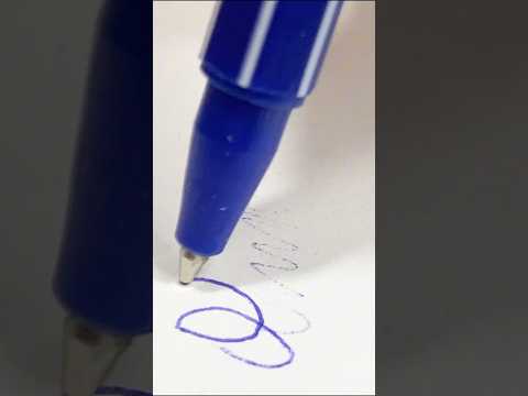 Fix a Ballpoint Pen That Won't Write in Seconds! Simple Hack
