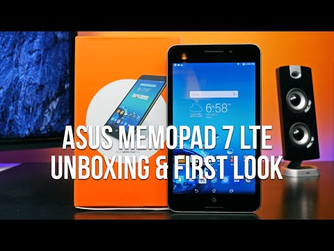 ASUS MeMO Pad 7 LTE Unboxing: An Inexpensive, Always-Connected Tablet