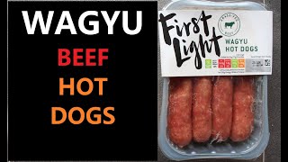 WAGYU BEEF HOT DOGS Taste Test Review