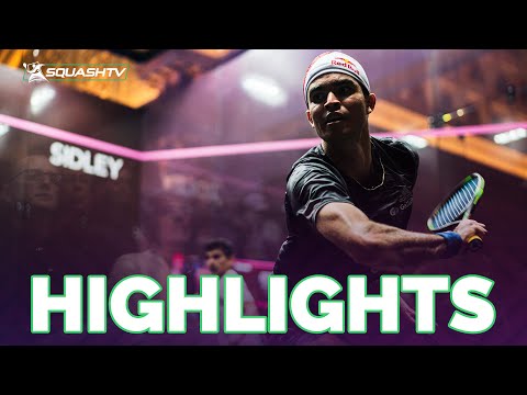 "Superb Movement!" | Elias v Ghosal | PSA World Championships 2022-23 | RD3 HIGHLIGHTS