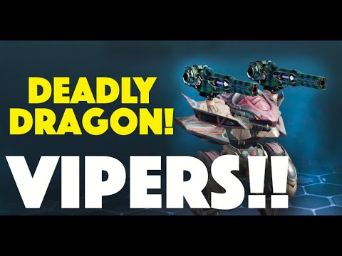 War Robots - VIPERS!! Deadly White Dragon