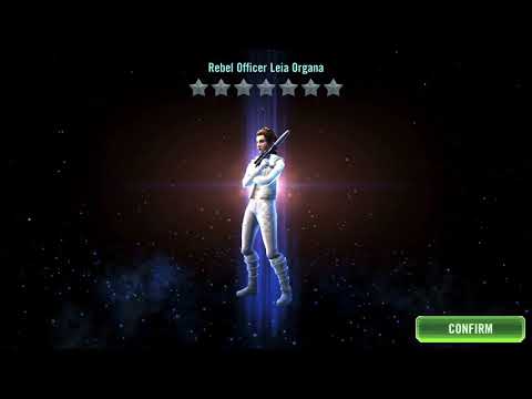 Star Wars Galaxy of Heroes | Rebel Officer Leia Organa Unlocked!