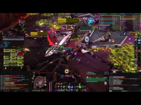 WoW  - Nythendra Heroic - Emerald Nightmare -  Unholy DK PoV