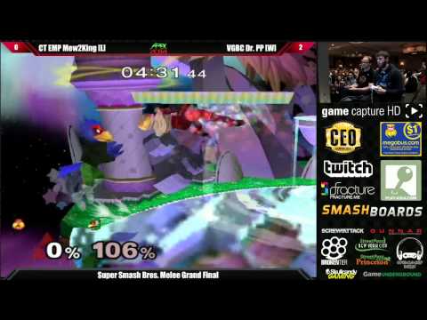 APEX 2014 GF - PPMD (Falco) vs. Mew2king (Sheik, Marth) [60fps]