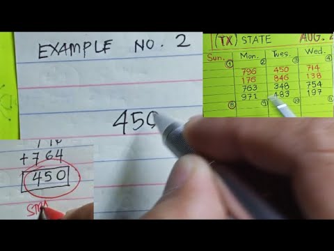 HOW TO WIN PICK 3 ALL STATES EASY Method:Using + 764 Strategy | DIY TUTORIAL |  TX RESULTS AUG. 2021