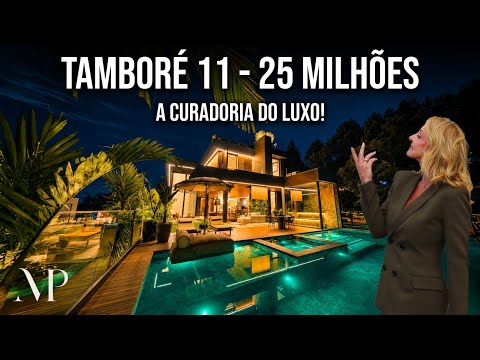 Residência reformada com 5 suítes e área de lazer no Tamboré 11